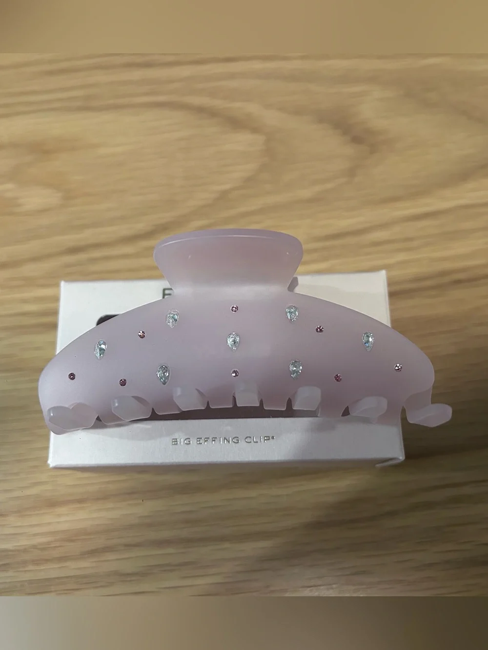 Emi Jay Limited Edition Big Effing Clip in Everyday Angel NIB